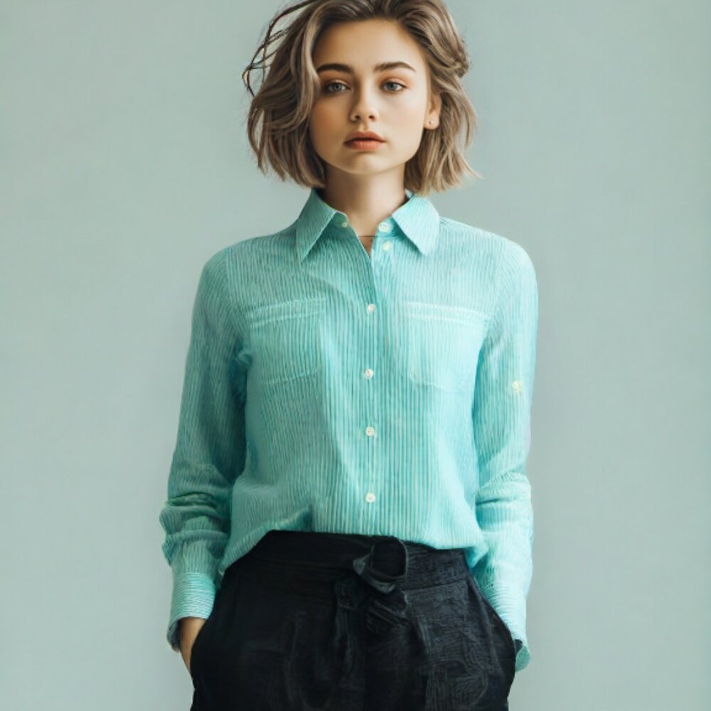 Lauren Ralph Lauren Jeans Co. Striped Blouse